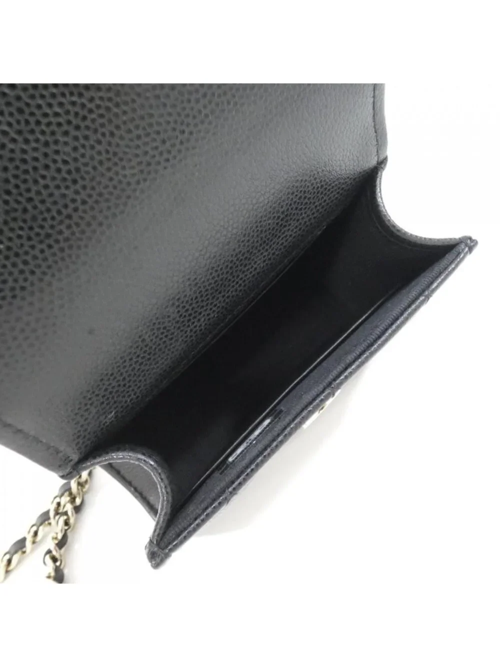 Chanel Chain Clutch Black